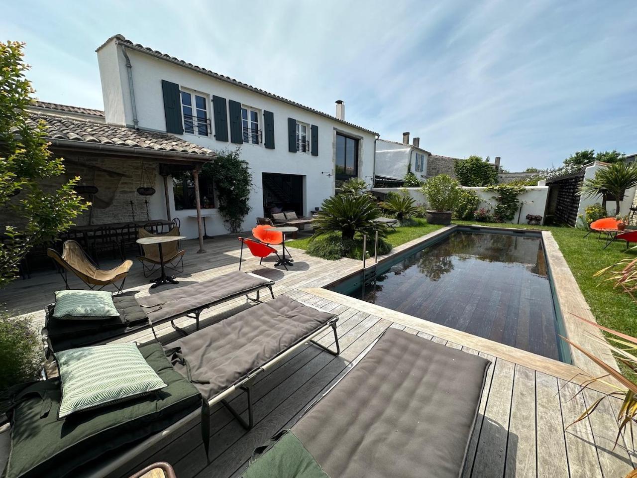 Maisons 322 - Maison La Flamboyante Le Bois-Plage-en-Ré Extérieur photo